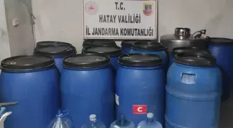 Hatay gündem haberleri: Hatay'da 3 bin 750 litre sahte içki ele geçirildi