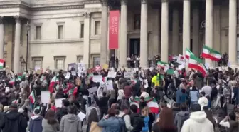 Son dakika haber! AMSTERDAM - İranlı Mahsa Emini'nin ölümü Hollanda'da protesto edildi