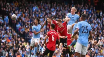 Derbide tarihi skor! Manchester City, sahasında Manchester United'ı 6-3 yendi