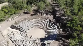 Son dakika haberleri | Hyllarima Antik Kenti'ndeki tiyatro ve tümülüs turizme kazandırıldı