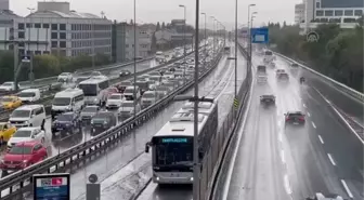 İstanbul'un birçok bölgesinde yağış etkili oluyor