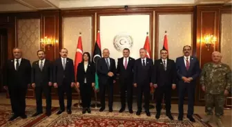 Çavuşoğlu, Libya Ulusal Birlik Hükümeti Başbakanı Dibeybe ile görüştü