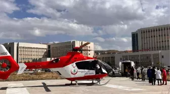 Son dakika haberi: 5,5 AYLIK VE 750 GRAM DOĞAN BEBEĞE AMBULANS HELİKOPTERLE SEVK