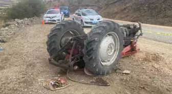 Son dakika haberi... Çankırı'da devrilen traktörün altında kalan sürücü öldü