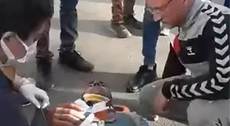 ERZURUM'DA ASKER VE ÖĞRETMENLERİ TAŞIYAN SERVİS ARAÇLARI ÇARPIŞTI 10 YARALI