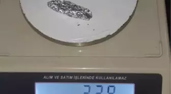 Şüphe üzerine durdurulan şahıstan uyuşturucu madde çıktı