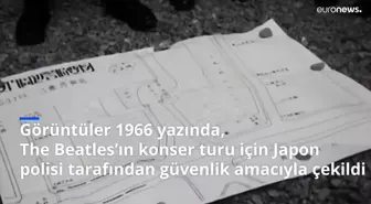 Beatles'ın 1966 yılı Japonya turuna ait bilinmeyen görüntüleri ortaya çıktı