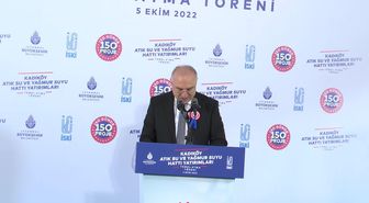 İmamoğlu'ndan Erdoğan'a: 'İski, Melen İçin Şu Ana Kadar Merkezi İdare'ye 1,5 Milyar Lira Ödedi, 6 Sene Önce Açabilselerdi, Şu Anda Onun da Pasını...