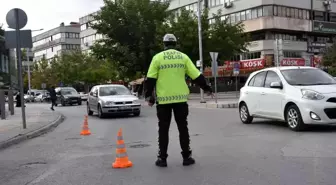 Konya haberleri | Konya Emniyetinden dronlu 'Yaya Önceliği' denetimi