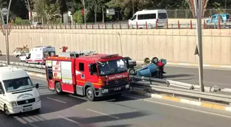 Son dakika 3. sayfa: Şanlıurfa'da otomobil takla attı: 2 yaralı