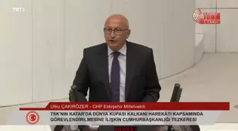 Van haberi! Utku Çakırözer'den 'Katar Tezkeresi'ne Tepki: 'Sizin 'Stratejik'ten Anladığınız, İki Ülke Arasındaki İlişki Değil. Katar ile Saray Arasındaki İlişki...