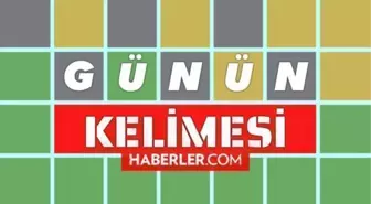 Wordle günün kelimesi nedir? 5 Ekim Wordle Türkçe - İngilizce bugünkü kelime ne? Wordle İngilizce günün kelimesi ne?