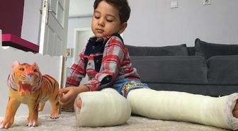 BACAKLARI ALÇIDAKİ SMA'LI SEFA'NIN GEN TEDAVİSİ İÇİN KİLO RİSKİ