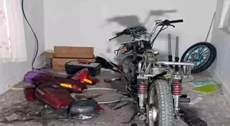 Çaldığı motosikletle yakalandı