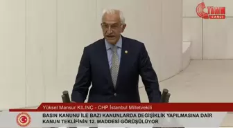 Yüksel Mansur Kılınç: Dezenformasyon Yasasından AKP ve MHP'yi Destekleyen Yerel Gazeteciler de Rahatsız