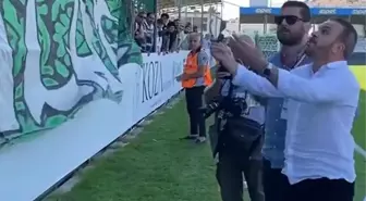 Bodrumspor'a 5 golle kaybeden Sakaryaspor'da taraftarların hareketi başkanı çıldırttı