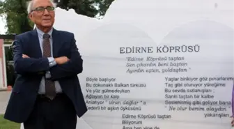 Edirne haberleri | Edirne'de Ataol Behramoğlu'nun şiirine kitabe açıldı