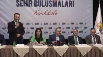 KIRIKKALE - AK Partili Sarıeroğlu, '2023'e Doğru Şehir Buluşmaları' programında konuştu