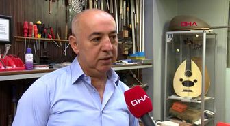Viola d'amore yapımcısı Jonathan Hill ile ut yapımcısı Mustafa Copçuoğlu, DHA'ya yollarının nasıl kesiştiğini anlattı