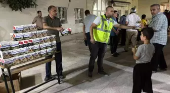 Şanlıurfa yerel haberi... Viranşehir'de camilerde kandil simidi dağıtıldı