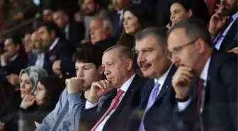 CUMHURBAŞKANI ERDOĞAN AMPUTE MİLLİ TAKIMI MAÇINI İZLEDİ