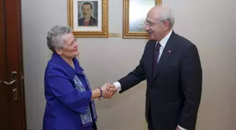 Kılıçdaroğlu, ÇYDD Genel Başkanı Ayşe Yüksel ile görüştü