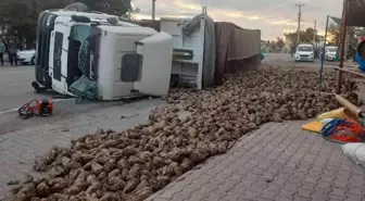 Son dakika 3. sayfa: Konya'da tır devrildi, sürücüsü öldü