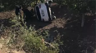 Son dakika haberi... Uşak'ta tarlaya devrilen otomobilin sürücüsü öldü