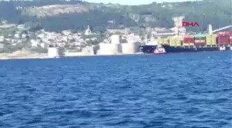 Çanakkale gündem haberleri... Çanakkale Boğazı'nda gemi arızası