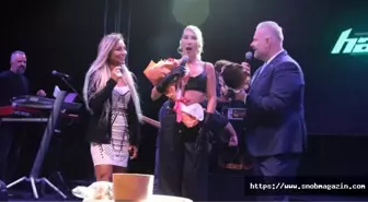 Hande Yener Sahnede Çömlek Yaptı