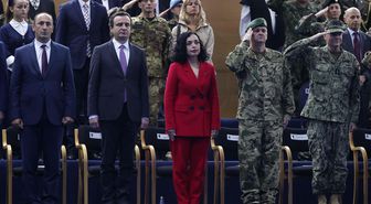 Kosova Barış Gücü'nde devir teslim töreni düzenlendi