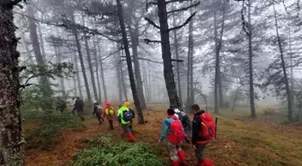 Sonbahar manzarasında 15 kilometrelik doğa yürüyüşü