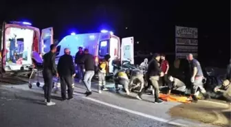 Son Dakika | Tekirdağ'da iki otomobil çarpıştı: 1 ölü, 8 yaralı