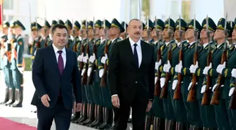 Azerbaycan Cumhurbaşkanı Aliyev, Kırgızistan'a ilk kez resmi ziyarette bulundu