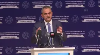 Bakan Özer: 'Bugün itibariyle 857 bin çırak kalfanın olduğu bir mesleki eğitim sistemimiz oldu'