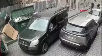 Fatih'te kağıt toplayıcı döner bıçağıyla sürücüye saldırdı