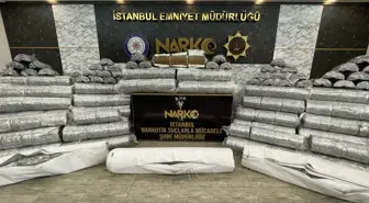 Meksika'dan İstanbul'a gelen gemide 1 ton 580 kilogram marihuana ele geçirildi