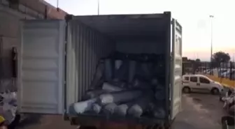 Meksika'dan İstanbul'a gelen gemide 1 ton 580 kilogram marihuana ele geçirildi