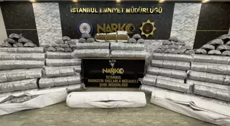 Meksika'dan İstanbul Ambarlı Limanı'na gelen bir gemide 1 ton 580 kilo marihuana (uyuşturucu) ele geçirildi.