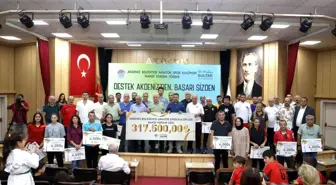 Mersin haber... Akdeniz Belediyesinden amatör kulüplere 317 bin 500 TL destek