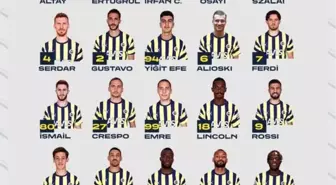 Fenerbahçe, AEK Larnaca maç kamp kadrosunu açıkladı