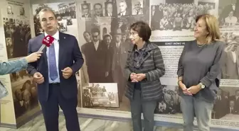 Eskişehir yerel haberleri... İsmet İnönü'nün Kızı Özden Toker, CHP Bursa İl Başkanlığı'nda Basın Tarihi Müzesi'ni Ziyaret Etti