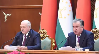 Tacikistan ve Belarus, iş birliğine yönelik yol haritası belirledi