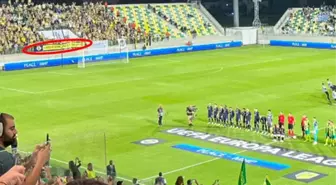 Fenerbahçe taraftarından Güney Kıbrıs'ta Atatürk'lü mesaj! Açılan pankarta beğeni yağıyor