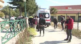 Eskişehir haber | Porsuk Çayı'nda boğulma tehlikesi geçiren şahıs, kalp masajıyla kurtarıldı