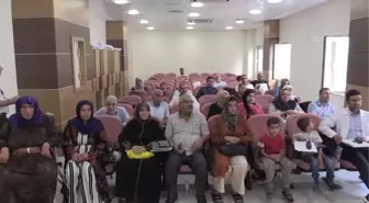 ŞANLIURFA - Kornea nakli olan hastalara eğitim verildi