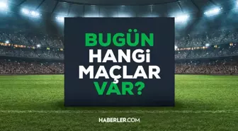 Bugün maç var mı? Bugün hangi maçlar var? 14 Ekim 2022 hangi maçlar var? Bugün kimin maçı var? 14 Ekim maç programı!