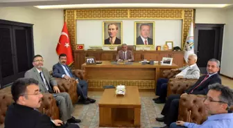 Rektör Köse, Başkan Kaplan'ı ziyaret etti