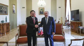 TBMM Başkanı Şentop, Moğol mevkidaşı ile görüştü