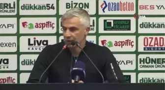 Sakaryaspor-Adanaspor maçının ardından